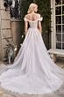 LaDivine A1090 Ruffle Off-The-Shoulder Bridal Gown
