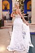 LaDivine CB046W Sweetheart Neck Corset Bodice Wedding Gown