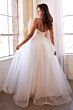 LaDivine CD0154W A-Line Double Spaghetti Strap Wedding Dress