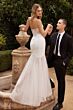 LaDivine CD0215W Mermaid-Style Sweetheart Neck Bridal Dress