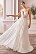 LaDivine TY11 Scoop Back Spaghetti Strap Bridal Dress