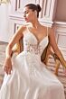 LaDivine TY11 Scoop Back Spaghetti Strap Bridal Dress