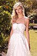 LaDivine TY15 A-Line Strappy Lace-Up Back Wedding Dress
