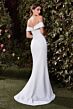 Ladivine CD371W Corset Bodice Off-The-Shoulder Wedding Gown