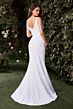 Ladivine CH378W Plunging Neck V-Back Bridal Gown