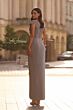 La Femme 25206 Off The Shoulder Ruched Dress