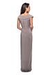 La Femme 25206 Off The Shoulder Ruched Dress