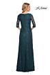 La Femme 25526 Sweetheart Neck Beaded Lace Dress