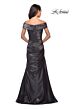 La Femme 25656 Off The Shoulder Ruched Dress