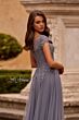 La Femme 26893 Sheer Neckline Embroidered Bodice Dress