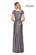La Femme 27079 Scoop Neck Sequin Dress