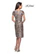 La Femme 27828 Short Sleeve Lace Dress