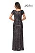 La Femme 27916 Scoop Neckline Sequin Dress
