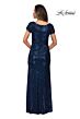 La Femme 27916 Scoop Neckline Sequin Dress