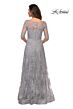 La Femme 27942 Illusion Neckline Sequin Lace Dress