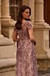 La Femme 27956 Bateau Neck Floral Dress