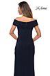 La Femme 27959 Off The Shoulder Jersey Dress