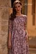 La Femme 27971 Illusion Sleeves Embroidered Dress