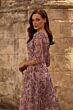 La Femme 27971 Illusion Sleeves Embroidered Dress