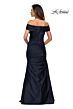 La Femme 28047 Off The Shoulder Ruched Dress