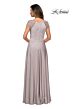 La Femme 28100 Cap Sleeve Scoop Neck Dress