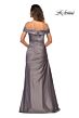 La Femme 28103 Off The Shoulder Ruched Dress