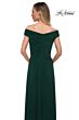 La Femme 29168 Ruched Bodice Off The Shoulder Dress
