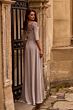 La Femme 29227 Illusion Neckline Three Quarter Sleeves Dress