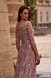 La Femme 29233 Bateau Neckline Embroidered Dress