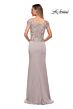 La Femme 29331 Embroidered Bodice Off The Shoulder Dress