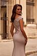La Femme 29331 Embroidered Bodice Off The Shoulder Dress