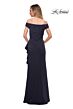 La Femme 29509 Ruffle Skirt Off The Shoulder Dress