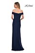 La Femme 29541 Off The Shoulder Ruched Dress