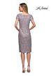 La Femme 29809 Short Sleeves Lace Dress