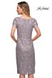 La Femme 29809 Short Sleeves Lace Dress