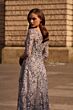 La Femme 29903 Sequin Lace Illusion Sleeves Dress