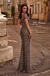 La Femme 29910 Scoop Neck Embellished Dress
