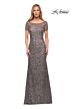 La Femme 29910 Scoop Neck Embellished Dress