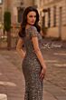 La Femme 29910 Scoop Neck Embellished Dress