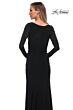 La Femme 29924 Long Sleeve V-Neck Dress
