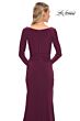 La Femme 29924 Long Sleeve V-Neck Dress