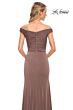 La Femme 29925 Off The Shoulder Ruched Dress
