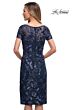 La Femme 29959 Boat Neck Embellished Dress