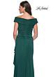 La Femme 30040 Hug Shoulder Neckline Ruched Dress
