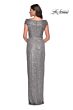 La Femme 30326 Portrait Neckline Sequin Dress