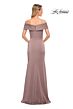 La Femme 30397 Off The Shoulder Draped Dress