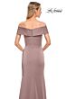 La Femme 30397 Off The Shoulder Draped Dress