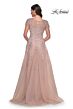 La Femme 30228 A-Line Short Sleeve Dress