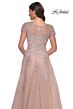 La Femme 30228 A-Line Short Sleeve Dress