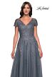 La Femme 30228 A-Line Short Sleeve Dress